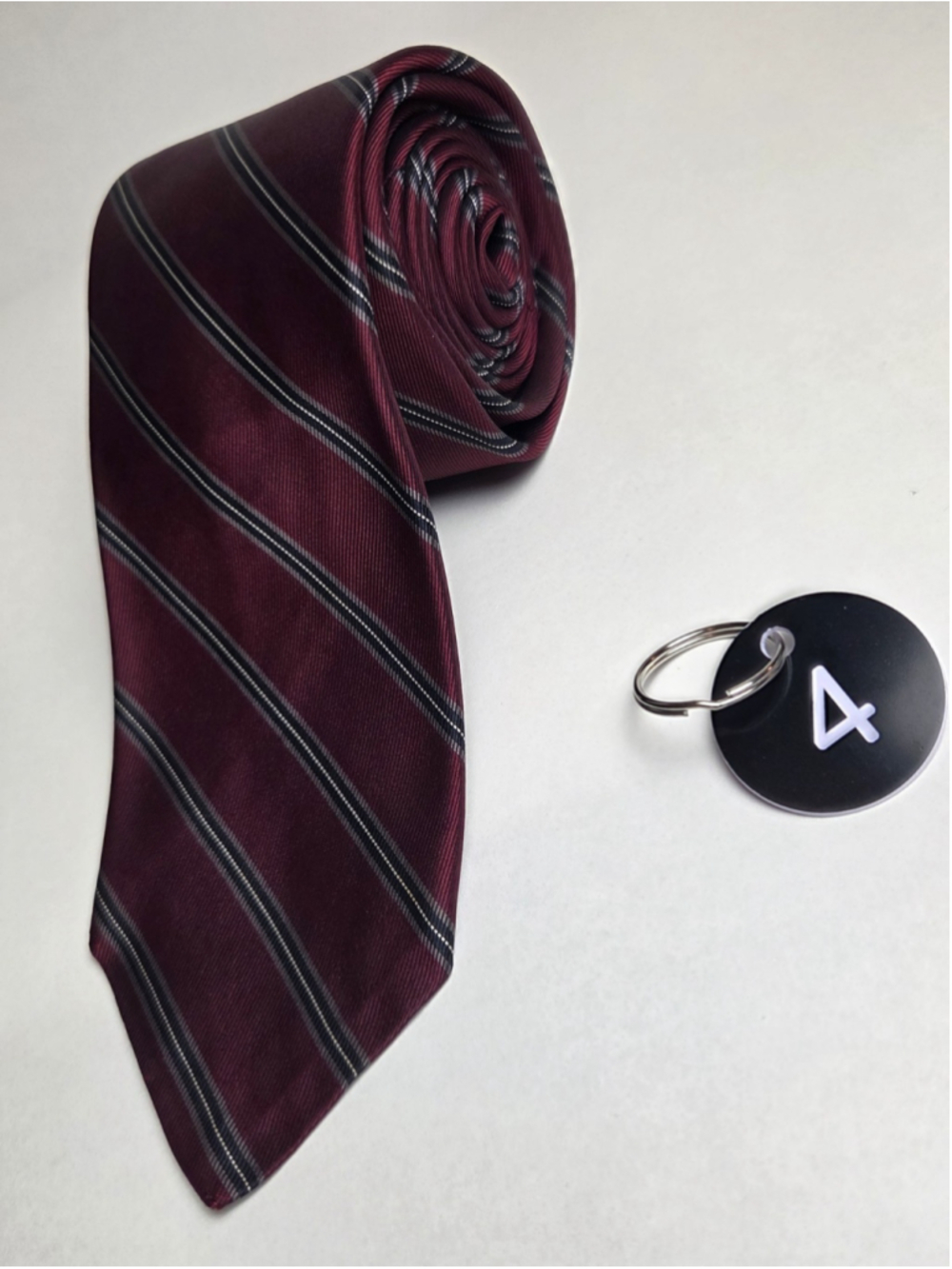 Robert Talbott Hand Sewn for Norman James Green Silk Necktie 56x3.5 Neck Tie #3